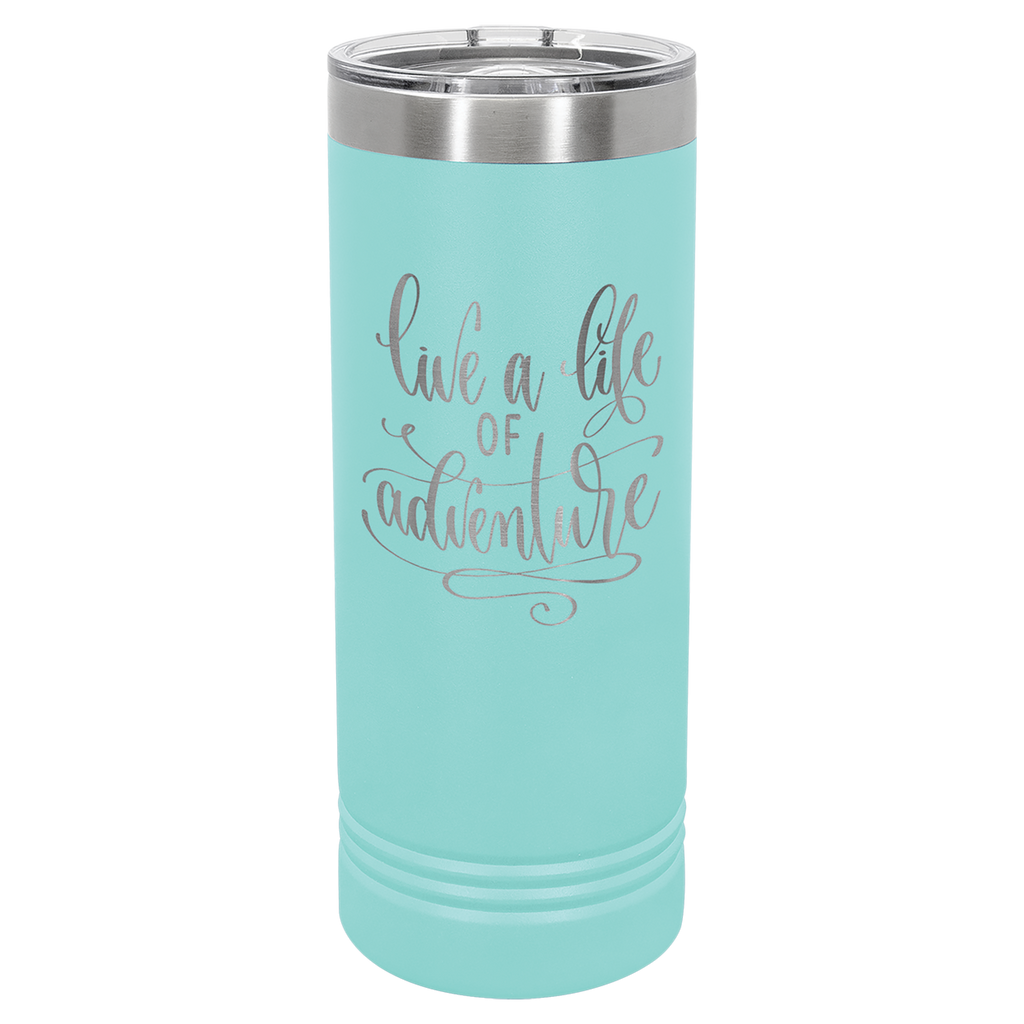 22oz Skinny Tumbler w/ slide lid