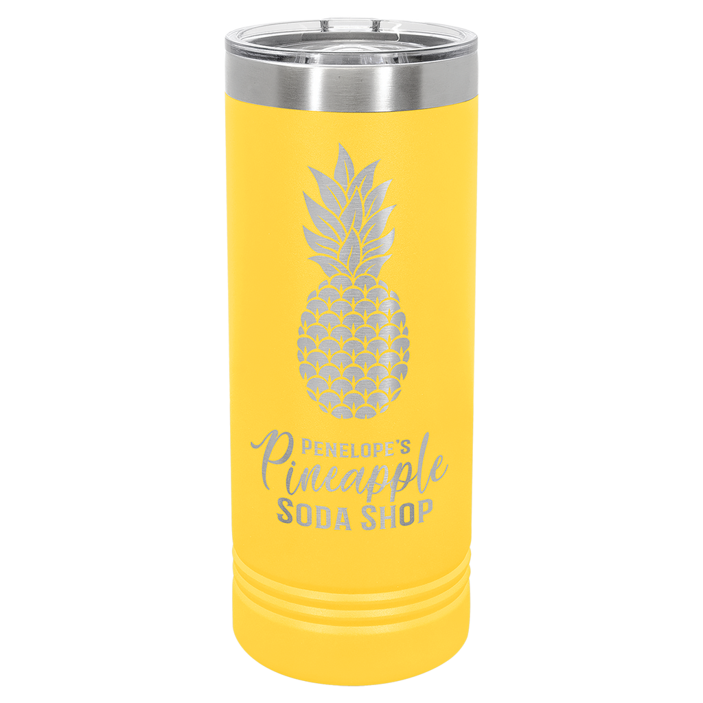 22oz Skinny Tumbler w/ slide lid